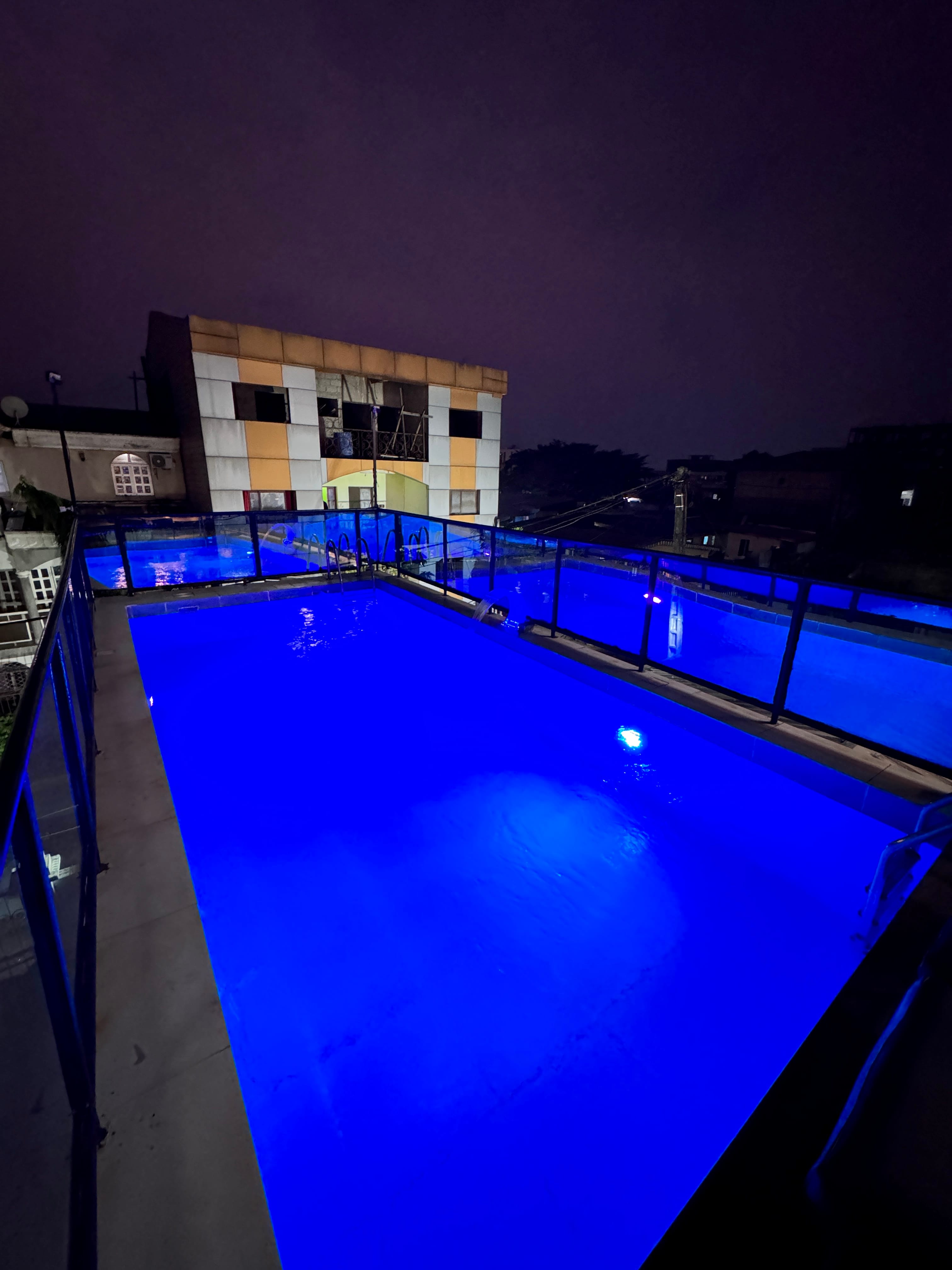 Swimming pool area